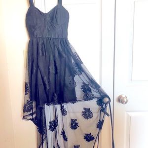 Black Mid to Long Dress 🖤
